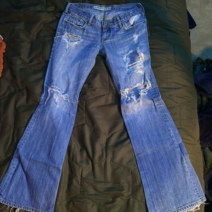 Never Worn Low Waist Boot Cut Jeans